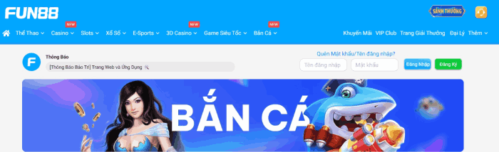 bắn cá Fun88