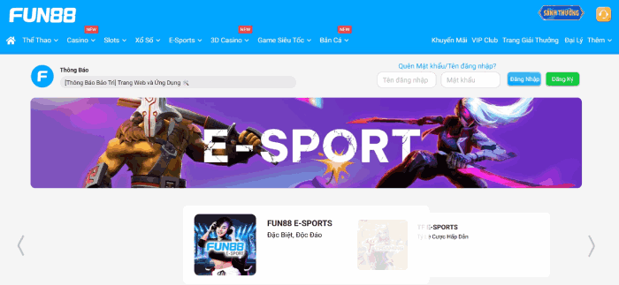 esport Fun88