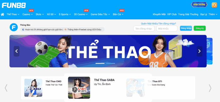 thể thao Fun88