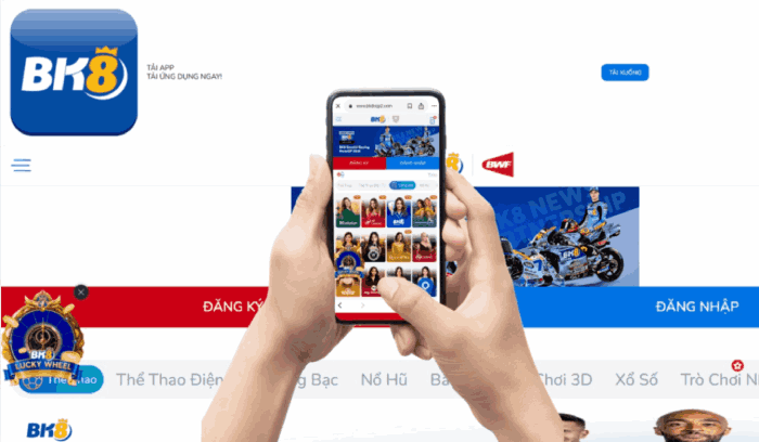 ứng dụng BK8
